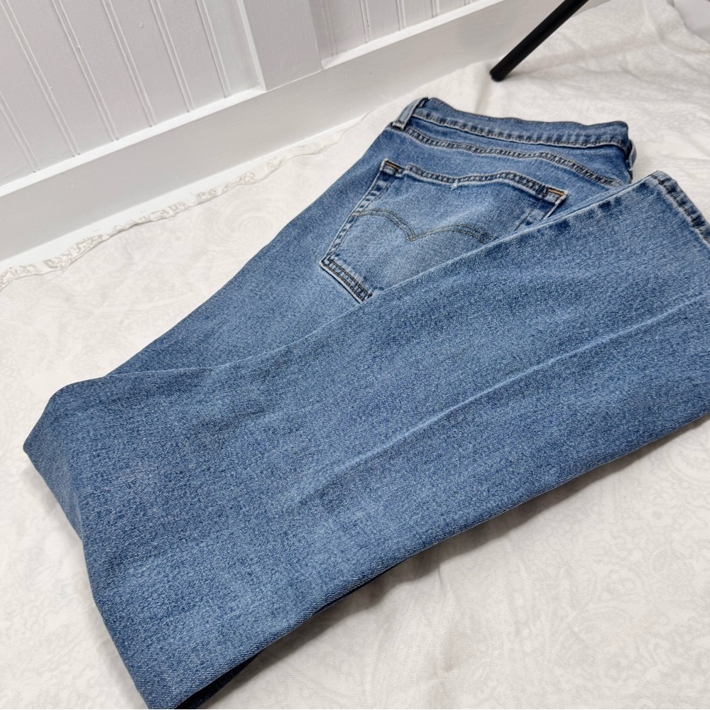 Levi’s 505 red tag W 36 L 34 great used condition y2 k retro casual relaxed fit - Picture 11 of 13